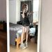 Women's Black And Gray Low Rise Denim Shorts Retro Washed Stretch Bodycon Style Summer Hot Pants_mkmklike.com