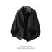 American Plaid Patchwork Two-Piece Jacket Men's Spring And Autumn British Style Melad Brown Flight Collar Coat Men_mkmklike.com