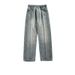 American Retro Jeans Men's Spring And Autumn New Teen Loose And Versatile Straight Trousers High Street Wide-leg Casual Trousers_mkmklike.com
