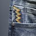 Summer Thin Distressed Denim Shorts For Men Trendy Loose Fit Mid-Length Five Point Korean Style_mkmklike.com