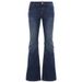 American Retro Vintage Hot Girl Bell-Bottom Versatile Stretch Low-Waist Slim-Fit Slimming Jeans Long Pants For_mkmklike.com