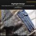 Men's Trendy Printed Denim Shorts Summer Thin Loose Fitting Five Point Pants Fashionable Brand Jeans_mkmklike.com