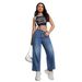Trendy Fleece-Lined Relaxed Fit Straight Leg Jeans For Women – Comfortable & Warm Winter Casual Pants (Light Blue)_mkmklike.com