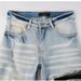 Men's Clothing Retro Light Colored Ripped Jeans For Men Slim Fit Skinny Long Pants Patch Elastic High Street Fashion_mkmklike.com