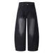 New American Style Wide-Leg Scimitar Jeans Men, Spring And Autumn Trendy Brand Long Pants, Straight-Leg, Plus Size,_mkmklike.com