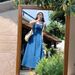 Blue Mist Love French Cowboy Dress For Women's Summer, With A Niche Design Sense, Waist Cinching Temperament, Suspender_mkmklike.com