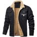 2024 Cross-Border Autumn Winter New Youth Fleece Workwear Casual Printed Jacket Men's Coat_mkmklike.com