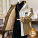 Lunar Apex Winter Fleece-Lined Thickened Jacket For Men, Teenagers, Students, Loose-Fit Hooded Windbreaker, Junior High School_mkmklike.com