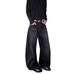 Men's Clothing Vintage American Ripple Wash Distressed Jeans For Men & Women - Relaxed Fit Straight Leg Denim Pants With Cat Whisker Details_mkmklike.com