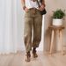Women's Wide Leg Jeans Loose Fit Banana Pants Slimming Elastic Waist European And American Cross Border Trade Denim_mkmklike.com