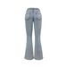 Women's High-Waisted Flared Jeans – Vintage Streetwear Denim (S-XXL, 14 Colors)_mkmklike.com
