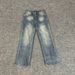 Embroidered Letter Denim Pants – High Street Unisex Straight-Leg Jeans With Distressed Details Fashion Trends_mkmklike.com