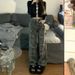American-style Heavy-duty Denim Pants Women, Camouflage, High-waisted Design, New For Spring And Autumn 2026, Slimming_mkmklike.com