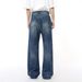 Men's Retro Washed Jeans – Lightning Crack Distressed Wide-Leg Pants (S-XL, Blue & Black Gray)_mkmklike.com