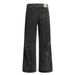 Washed Vintage Denim Punk Street Style Split Deconstructed Design Loose Casual Straight Pants For Men_mkmklike.com