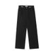 Men's American Retro Washed Denim Jeans High Street Style Straight Leg Drape Design Versatile Loose Wide Leg Trousers_mkmklike.com