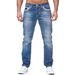 Pulse New Men's Double-Line High Elasticity Jeans From European And American Cross-Border Platform_mkmklike.com