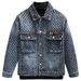 Men's Clothing High Grade Cat Claw Fashion Niche High End Denim Jacket Men's Handsome High Street Retro Jacket Trend_mkmklike.com
