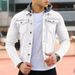 Pulse Pulse Men's New European And American Style Denim Solid Color Casual Button Cardigan Workwear Multi-Pocket Jacket Hot_mkmklike.com