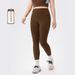 Plus No Yoga Naked Feel High Waist Tummy Control Butt Lift Fitness Pants Large Size Skin-Friendly Antibacterial Sports_mkmklike.com