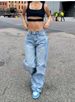 K Versatile, Minimalist, Slim Fit, Fashionable Jeans For Women_mkmklike.com