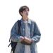 American Fashion Washed Denim Jacket For Men In Spring_mkmklike.com