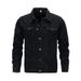 Foreign Trade Large Size Men's Clothing Spring And Autumn Versatile Water First Denim Jacket Men's Loose And Fattened Large Size Cross-border Jacket_mkmklike.com