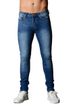 Men's Skinny Jeans - Stretch Denim Pants For Gym & Streetwear (Dark Blue/Light Blue/Black) - S-3XL_mkmklike.com