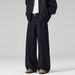 LKTM Men's Cleanfit A-Line Raw Denim Jeans Baggy Style Straight Leg Pants_mkmklike.com