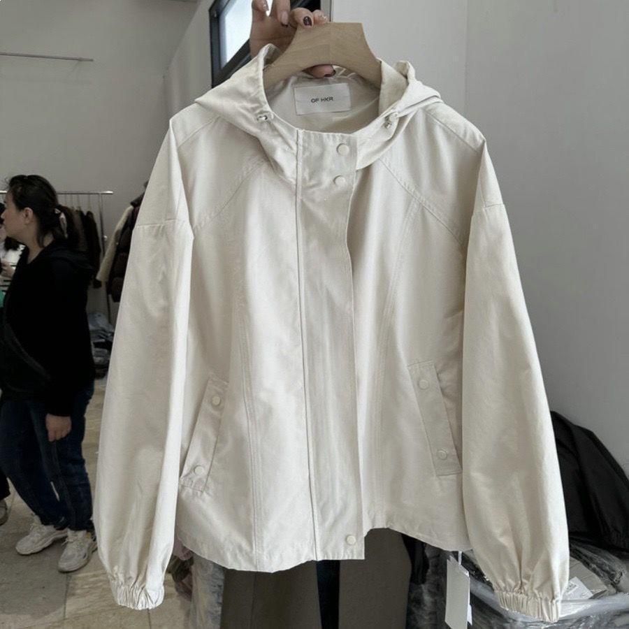 2026 Spring Windproof Casual Versatile Women's Jacket, Loose Fit, Fashionable Design, Trendy Commuting Coat With Tag_mkmklike.com