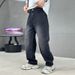 American Style Jeans Men's Spring Plus Size High Street Loose Straight Leg Brand Trendy Maillard Versatile Casual Pants_mkmklike.com