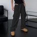 Men's American Retro Distressed Cargo Jeans Loose Straight Leg Wide Leg High Street Trendy Hip Hop Style New Autumn Collection_mkmklike.com
