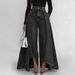 Women's Clothing Spring/Summer Women's High-Waisted Loose Denim Trousers For Formal & Casual For Women Fashionable Temperament_mkmklike.com