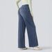 Cross-border Foreign Trade Hot-selling High-waisted Stretch Jeans Women's Loose Wide-leg Pants_mkmklike.com