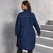 K Large Size Women's Waist Cinching Temperament Shirt, High-end Jacket_mkmklike.com