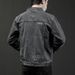 Loom European Station Brand Embroidered Denim Men's Spring New Trendy Stretch Jacket Fashion Versatile Top Trend_mkmklike.com