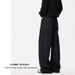 Nordmann JIAMU Non-Fading Basic Raw Denim Baggy Wear-Resistant Loose Straight Casual Wide-Leg Unisex Jeans For Men And Women_mkmklike.com