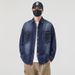 Spring And Autumn American Fashion Brand Washed Denim Men's New Loose Oversized Long Sleeved Shirt Casual Versatile_mkmklike.com
