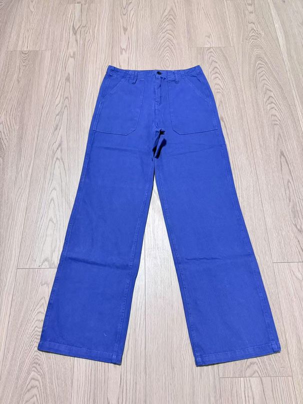 Vintage French Workwear Jeans – Baggy Fit Straight-Leg Denim Pants | Cleanfit Oversized Silhouette For Urban Commuters_mkmklike.com