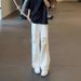 Men's Clothing Streetwear Ripped Distressed Ink Splash Wide Leg Jeans - High Street Loose Fit Straight Long Pants For Casual Streetwear_mkmklike.com