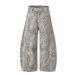 American Style Leopard Print Scimitar Denim Men's Trendy Punk Oversized Loose Fit Wide Leg Floor-Length Pants_mkmklike.com