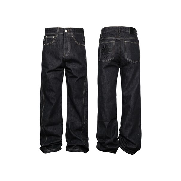 Harajuku Trendy And Artistic New Style, Trendy And Relaxed, Fashionable And Elegant, Japanese Style, Simple And Versatile Jeans._mkmklike.com