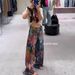 Men's Clothing Print Paint Painted Loose Men's And Women's Canvas Jeans Cool Trend_mkmklike.com