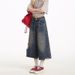 American Retro Washed Ripped Denim Cropped Men Women, High Street Frayed And Distressed Loose Straight-leg Capri Pants_mkmklike.com