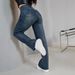 Women's Premium Gray Relaxed Jeans | Mid-Rise Straight Leg | Vintage Washed Denim | Comfortable Loose Fit | Office & Casual Wear_mkmklike.com