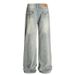 Vintage Washed Striped Jeans – American Clean Fit Straight-Leg Denim (S-XL, Unisex)_mkmklike.com