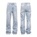 Men's 517 Flared Jeans Trousers Cleanfit Washed Old Style Same Style_mkmklike.com