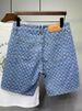 Men's Clothing Spring Casual High-End Trendy Brand Men's Short Jeans Slim Fit Straight Leg Mid-Length Jacquard Pants New_mkmklike.com