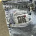 2025 2025 Summer Denim Mid Waist Trend Ige Brand Print Vintage Retro Wash Korean Style Slims Smoothed Silhouette Minute Shorts Man_mkmklike.com