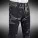 Fashion High Street Printed Stretchy Slim Fit Skinny Jeans for Men with Splatter Paint Trend mid Waist Long Cotton Jeans_mkmklike.com